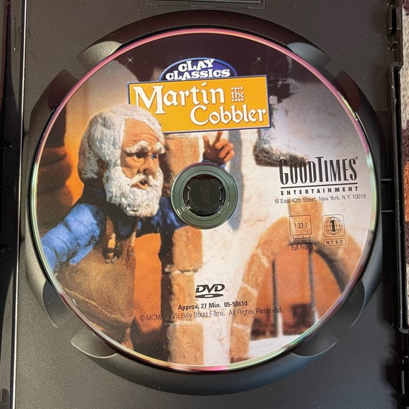 Clay Classics Martin The Cobbler Alexander Tolstoy 2005 DVD - Picture 3 of 5